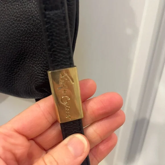 Foley and Corinna Black Leather Crossbody Bag - Picture 4 of 7